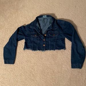 Cropped Jean Jacket